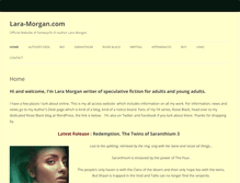Tablet Screenshot of lara-morgan.com
